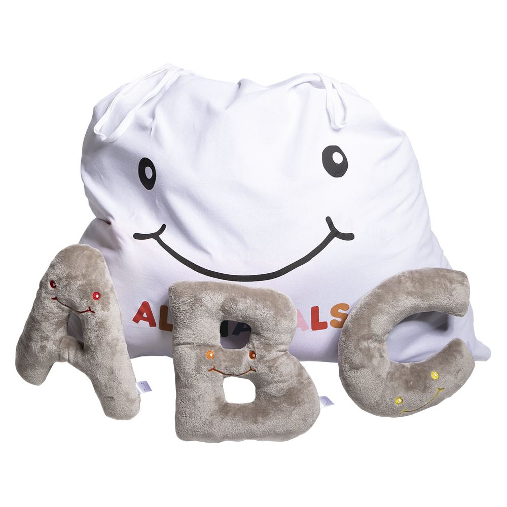 Alphabet-Plush-Set-Rhino-Grey-Letters-with-White-Drawstring-Bag-Plush-25436168454231
