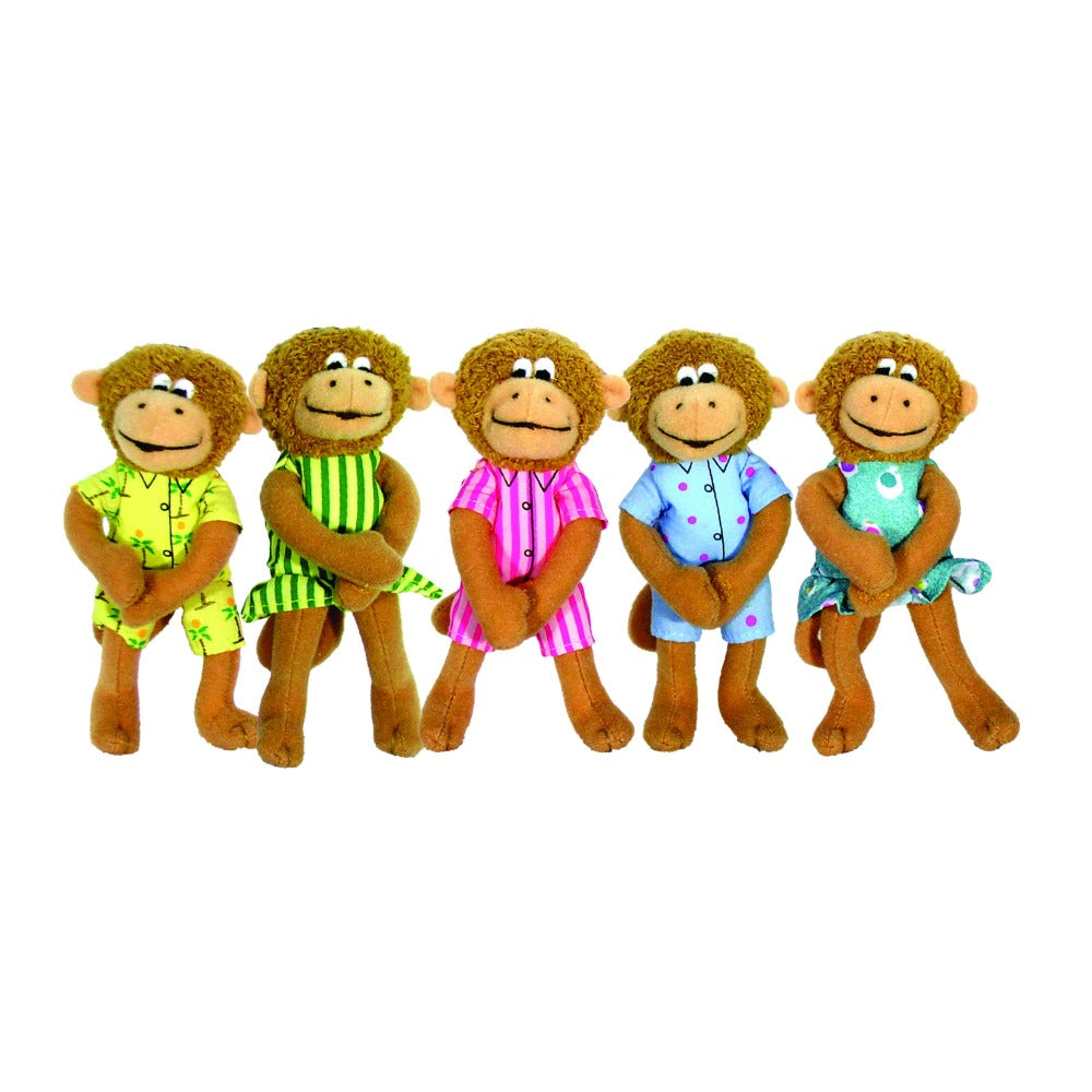 Five-Little-Monkeys-Finger-Puppet-Playset-Plush-25743727427671