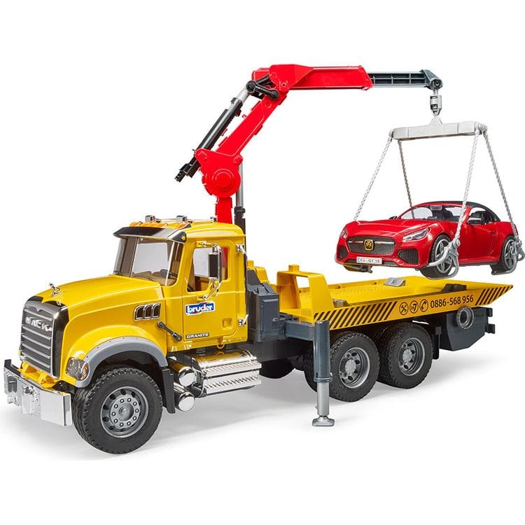 MACK-Granite-Tow-Truck-with-Bruder-Roadster-Vehicles-25166945222743