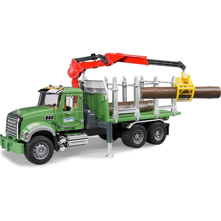 Mack-Granite-Timber-Truck-with-Loading-Crane-3-Trunks-Vehicles-25166944895063