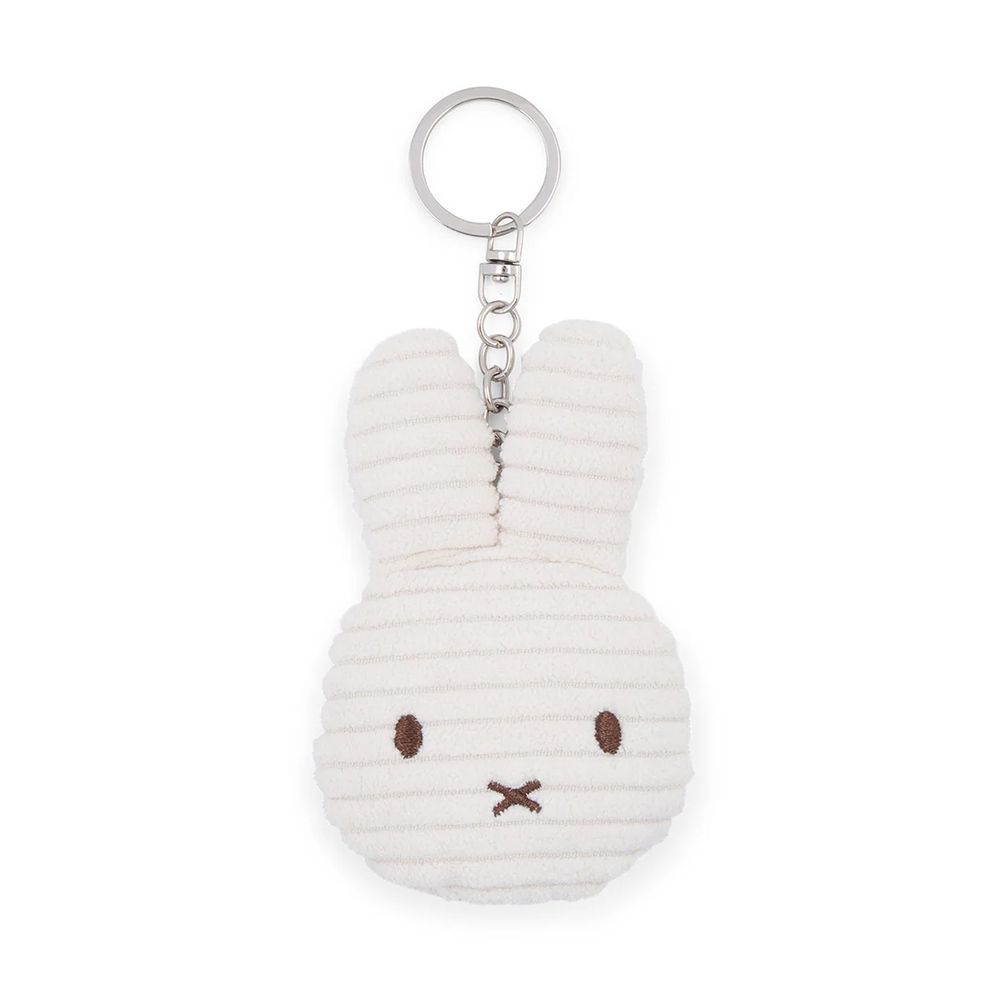 Miffy-Flat-ECO-Corduroy-Keychain-Off-White-Plush-25849284919383