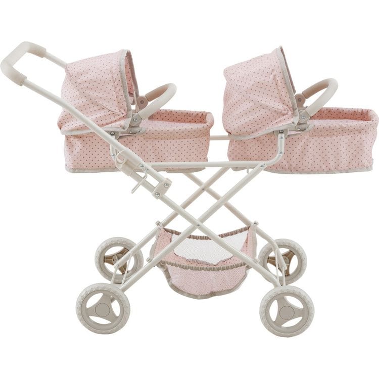 Olivia-s-Little-World-Polka-Dot-Princess-Baby-Doll-Twin-Bassinet-Stroller-Dolls-24731959820375