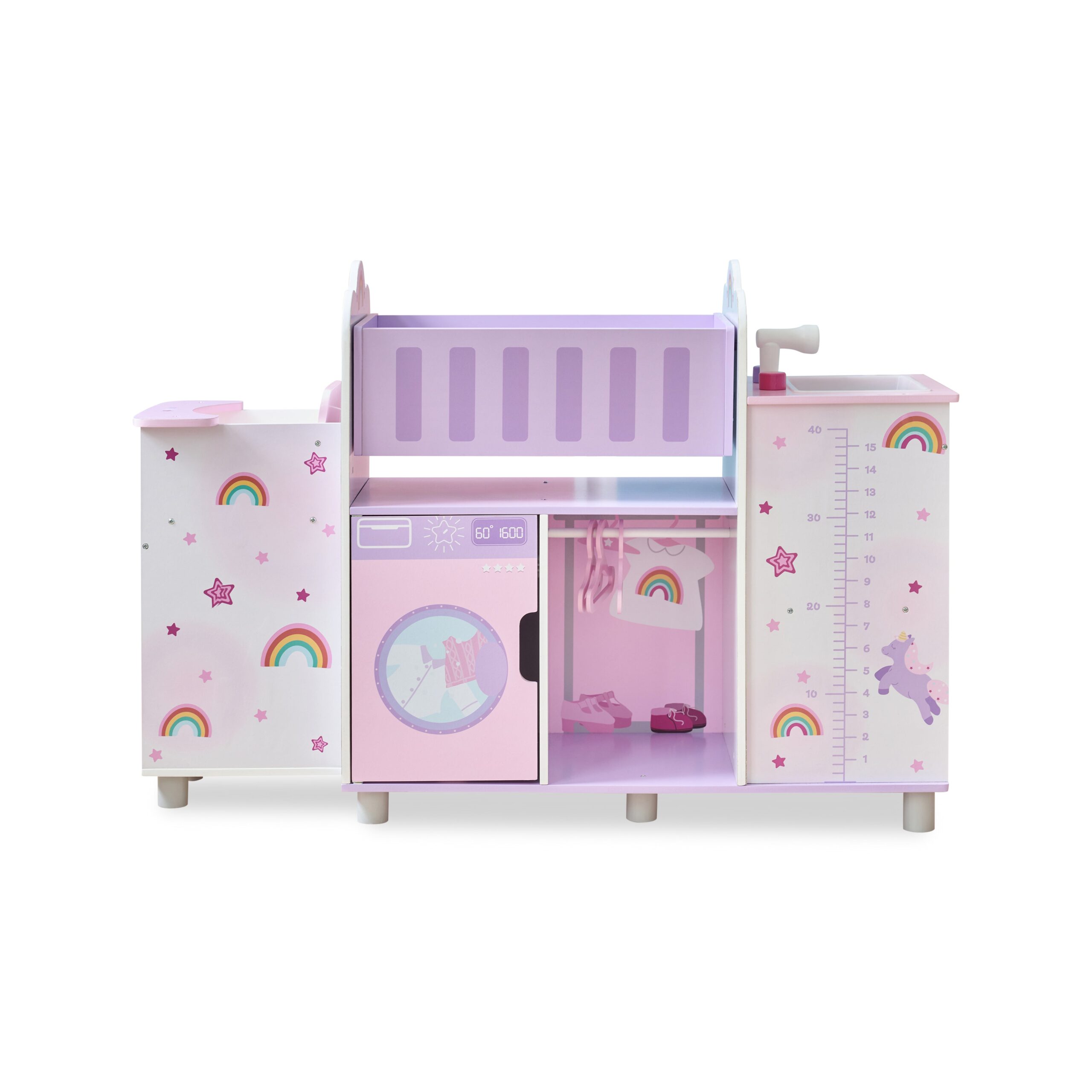 Olivia-s-Little-World-Wood-Doll-Nursery-with-Cradle-Sink-Closet-Dolls-26469207375959