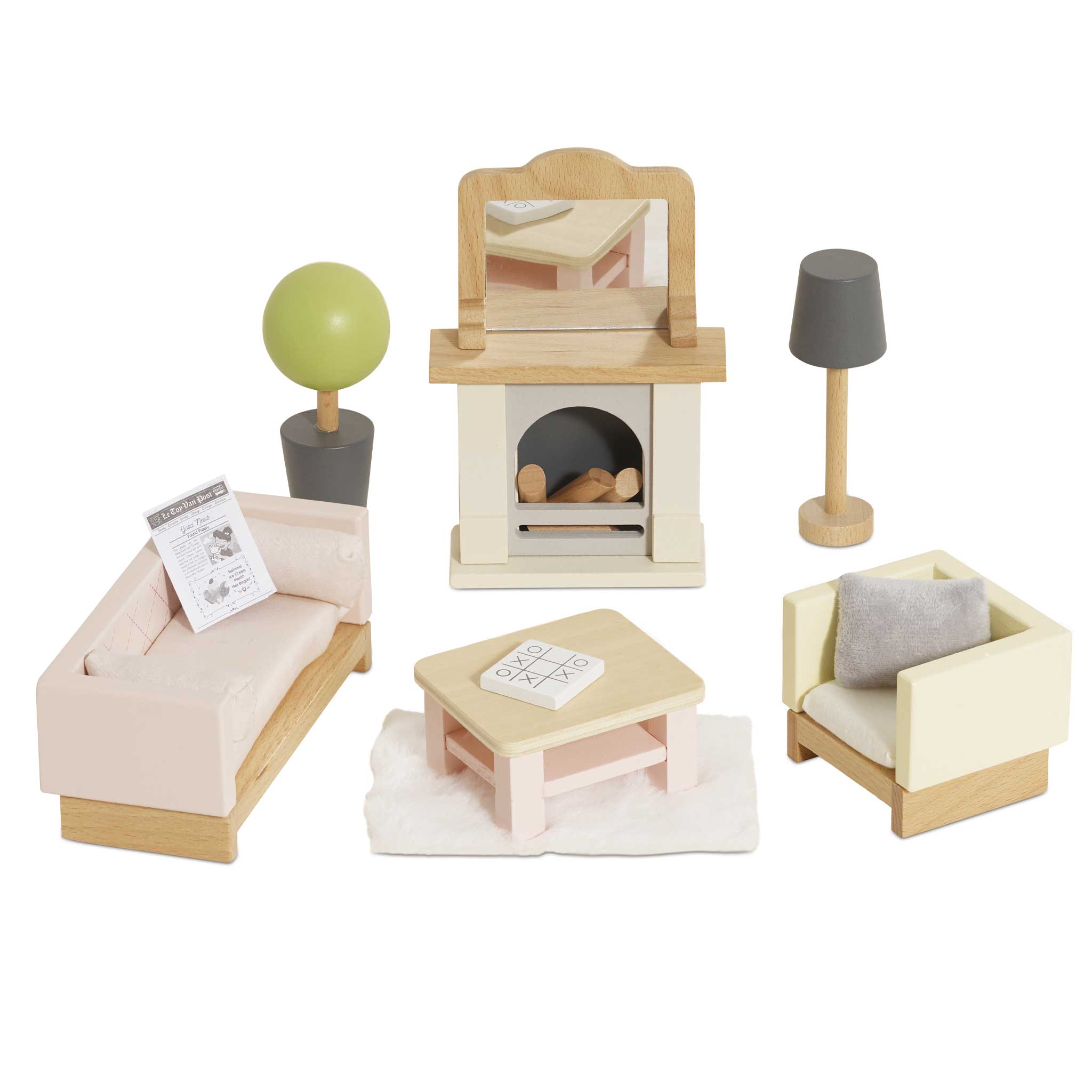 Wooden-Dollhouse-Living-Room-Furniture-Set-19-Pieces-Dolls-26035886522455